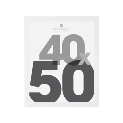 Atmosphera Cadre Photo Blanc Lise 40X50Cm