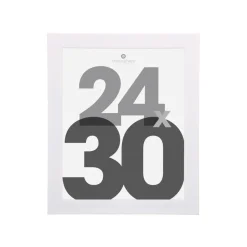 Atmosphera Cadre Photo Blanc Lise 24X30Cm