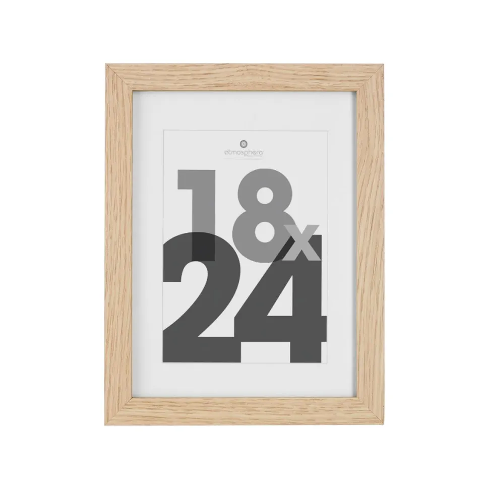 Atmosphera Cadre Photo Naturel Eva 18X24Cm