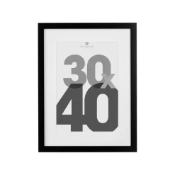 Atmosphera Cadre Photo Noir Eva 30X40Cm