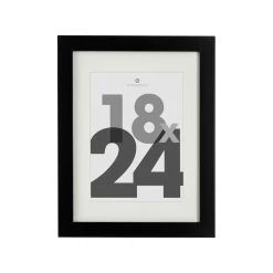 Atmosphera Cadre Photo Noir Eva 18X24Cm