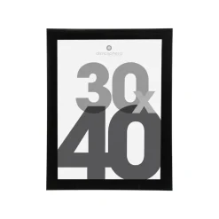 Atmosphera Cadre Photo Noir Lise 30X40Cm