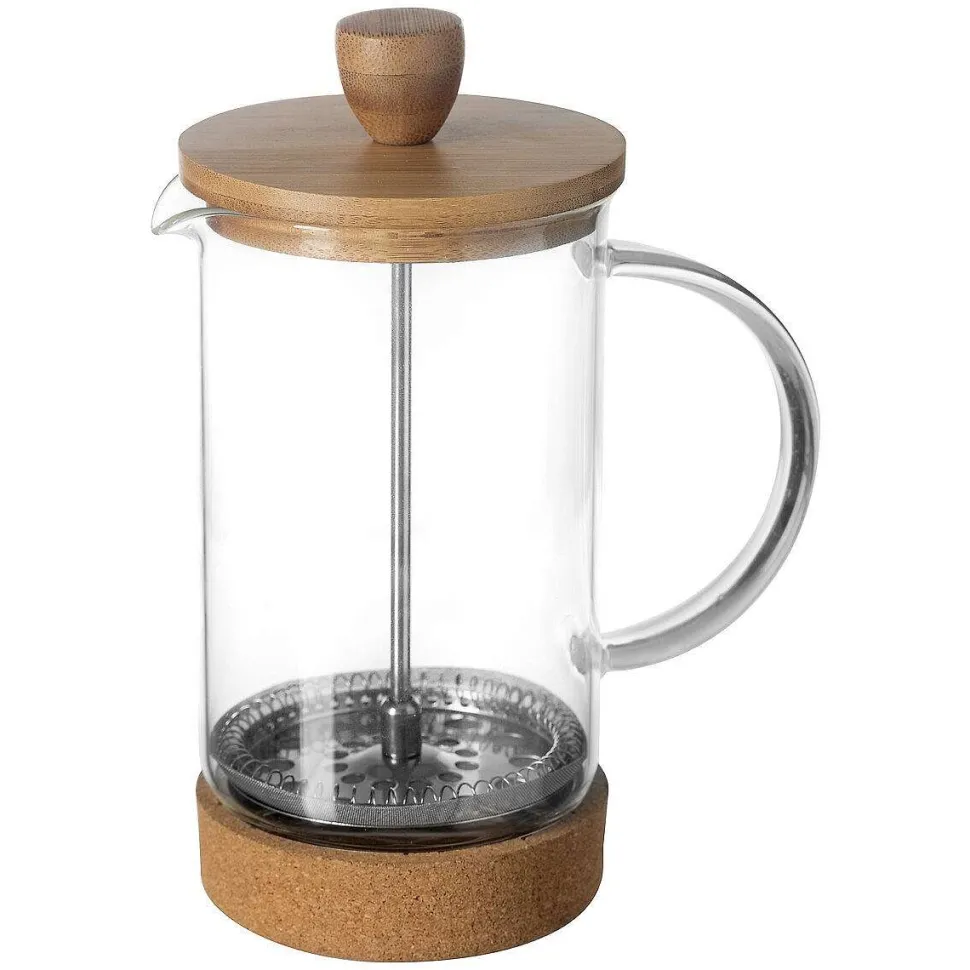 Cafetiere Bambou Nature 60Cl