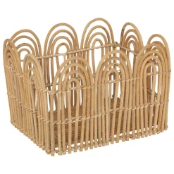 maxibazar Caisse Cagette Lour Naturel D.37.5X29X21Cm