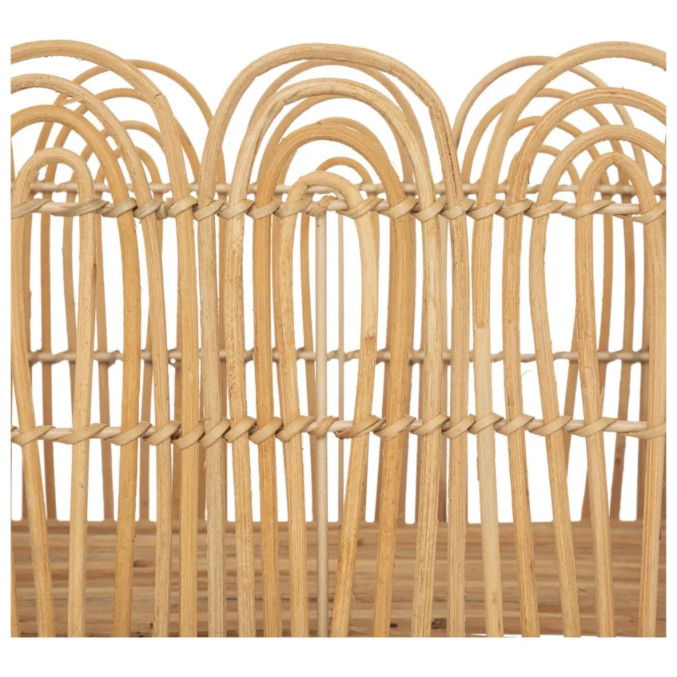 maxibazar Caisse Cagette Lour Naturel D.31X24X19 Cm