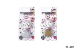 Caissette Imprimee D.3X2Cm X80Pcs