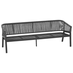 Canapé Oriengo Anthracite Graphite 3 Places