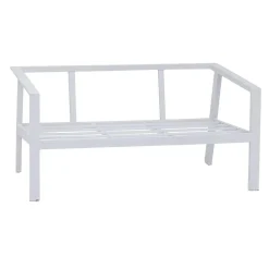 Canapé Pavane Blanc 2 Places