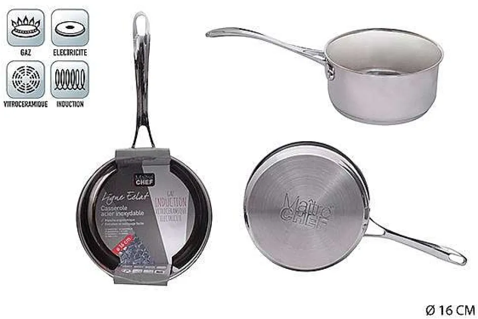 Casserole Inox 16Cm