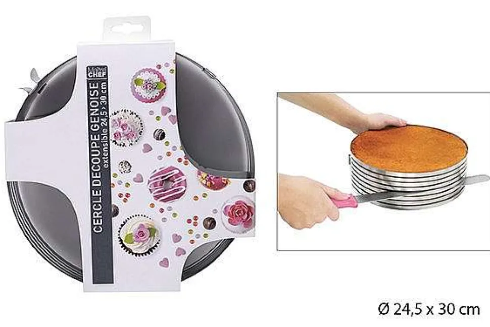 Cercle A Genoise Extensible 22 A 30Cm