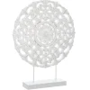 Atmosphera Cercle Deco Sculpte Blanc H.48Cm