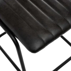 Chaise Bar Noir Dario H.103Cm