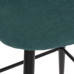 Chaise De Bar Pied Noir Celeste Jade