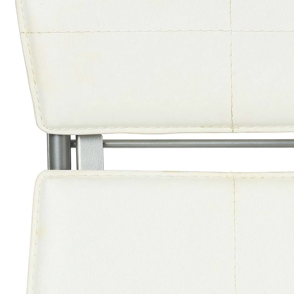 Chaise Pliante Pvc Creme