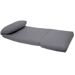 Chauffeuse 1 Place Gris Fonce Marza