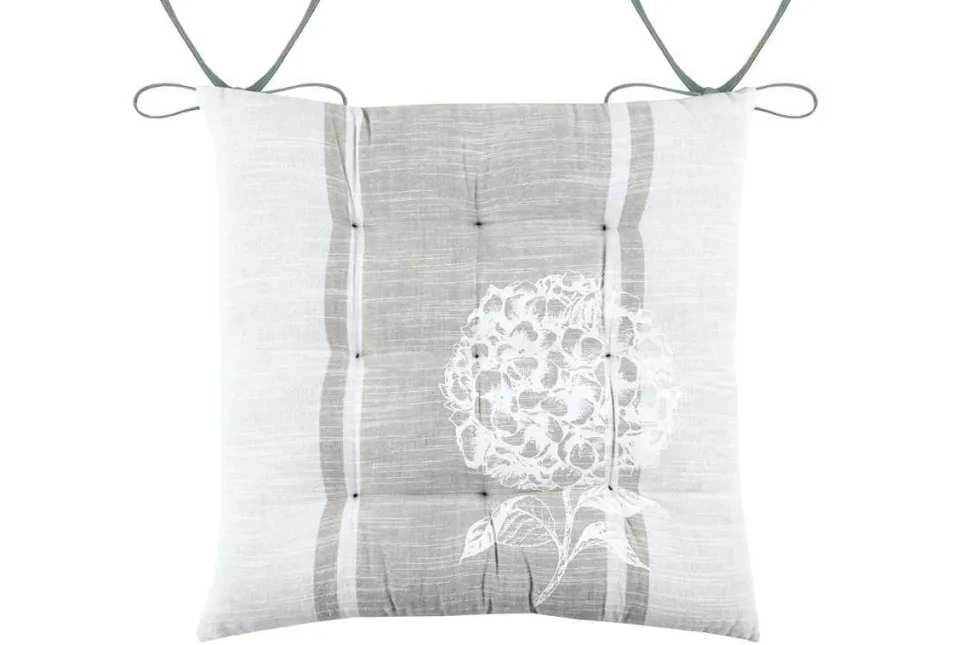 maxibazar Chaumont Galette De Chaise 40X40Cm Ecru