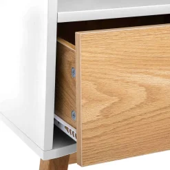 Chevet 1 Tiroir Elva Blanc