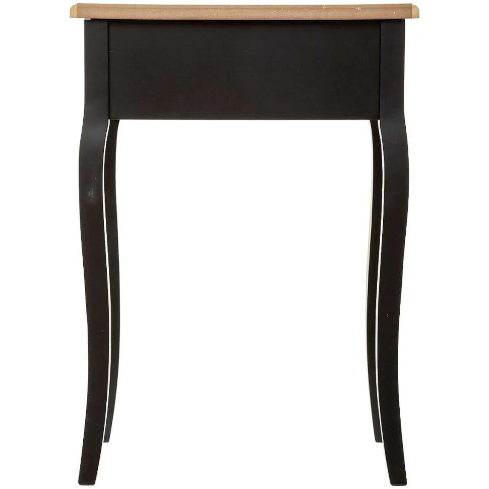 Chevet 1 Tiroir Noir Chrysa