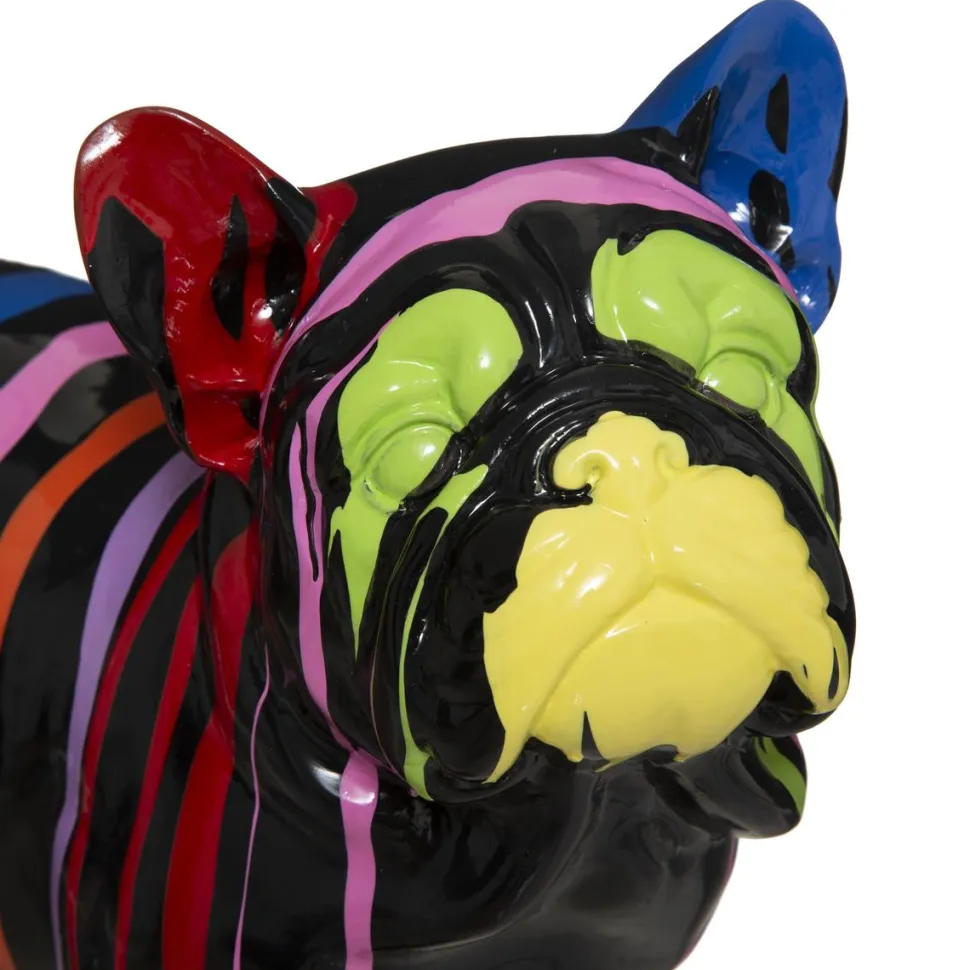 Atmosphera Chien Resine Trash D.34X18X26 Noir