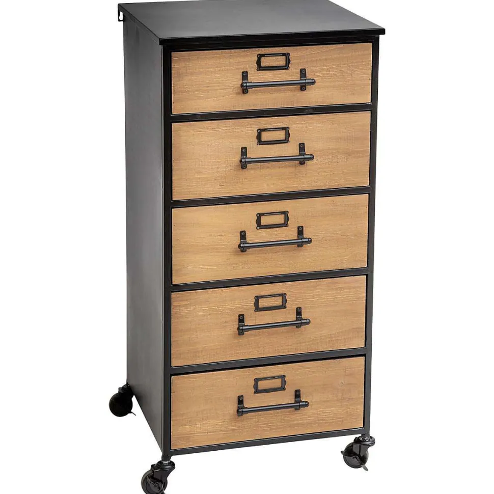 Chiffonnier 5 Tiroirs Baris