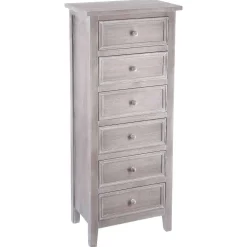 Chiffonnier 6 Tiroirs Naturel Charme