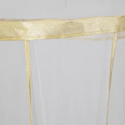 Atmosphera Ciel De Lit Bordure Doree