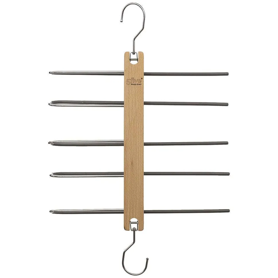 Cintre Bois 5 Pantalons