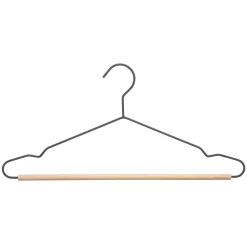 Cintre Metal Couleur Bois X2