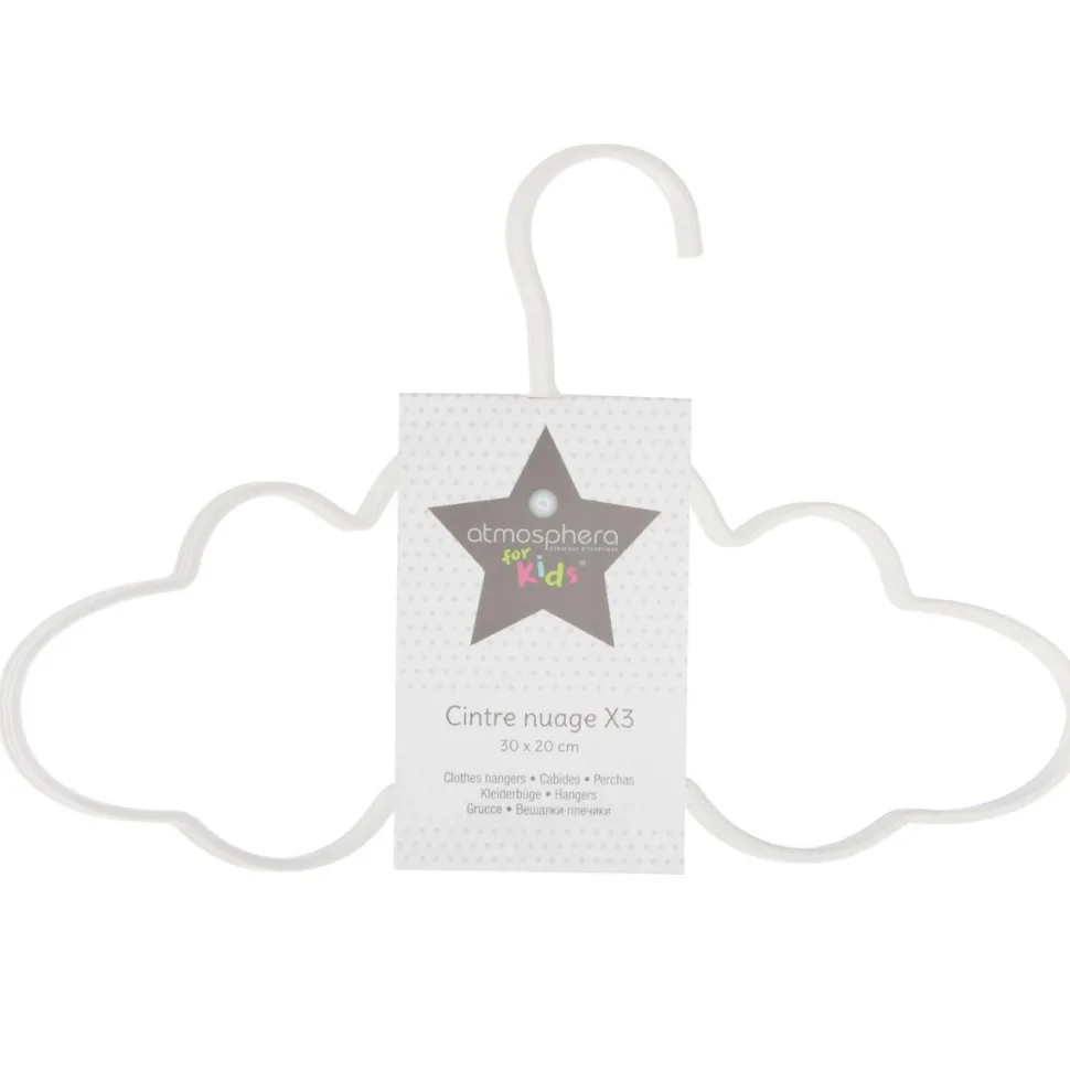 Atmosphera Cintre Metal Nuage X3