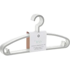 Atmosphera Cintre Plastique Gris X6 Pieces