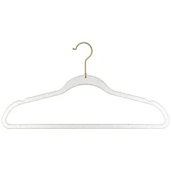 Cintre Plastique Paillettes X8