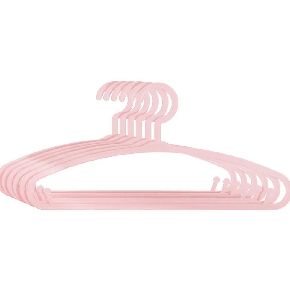 Atmosphera Cintre Plastique Rose X6Pcs