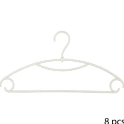 Cintre Plastique Tete Rotative X8 Pièces