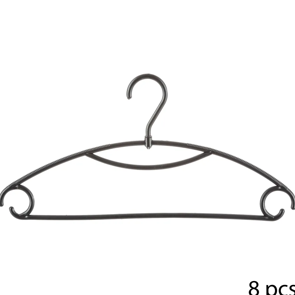 Cintre Plastique Tete Rotative X8 Pièces