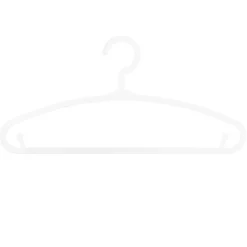 Atmosphera Cintre Plastique X 6 Pieces Blanc