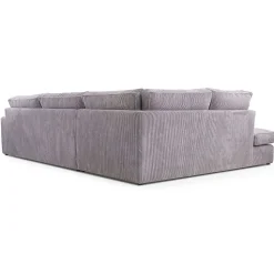 Cobra Canapé Angle Gauche Gris Lincoln 86