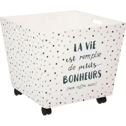 Coffre Xxl Forme Evase Bleu