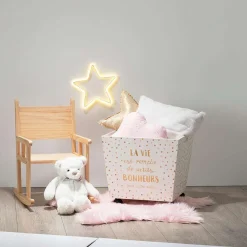 Coffre Xxl Forme Evase Or