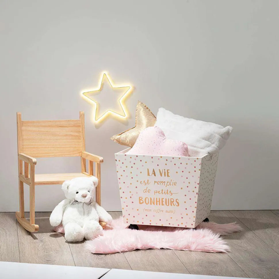 Coffre Xxl Forme Evase Or