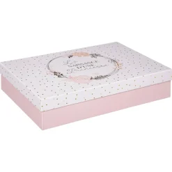 Atmosphera Coffret Empreinte Fleurs D.38X8.4X26.8Cm