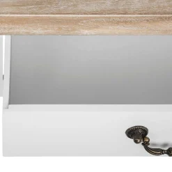 Coiffeuse Chrysa 3 Tiroirs Blanc