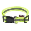 Collier Avec Bande Reflechissante Reglable L.40 A 55Cm Jaune