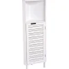 Colonne D Angle Mdf 1 Niche 1 Porte 1 Etagere Miami
