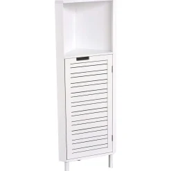Colonne D Angle Mdf 1 Niche 1 Porte 1 Etagere Miami
