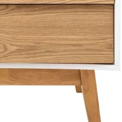 Commode 4 Tiroirs Elva Blanc