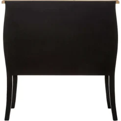 Commode 3 Tiroirs Noir Chrysa