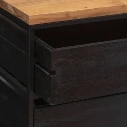 Commode 3 Tiroirs Yoho D.90X40X76Cm