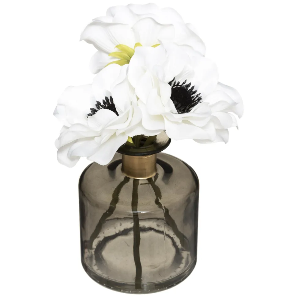 maxibazar Composiition Anemone Vase Verre Suite