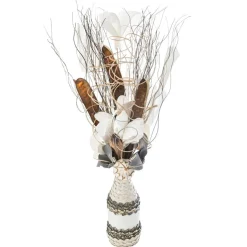 Atmosphera Composition Et Vase Osier H.50Cm