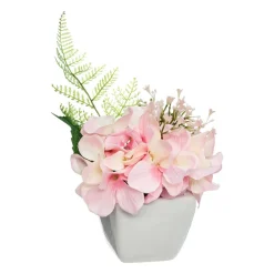 Atmosphera Composition Hortensia Ceramique H.20Cm